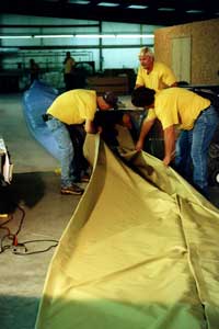 structural fabric components